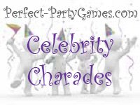 Perfect Party Game logo for celebrity charades